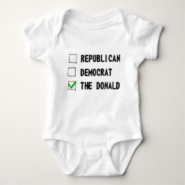 Republikanischer Demokrat Der Donald Baby Strampler