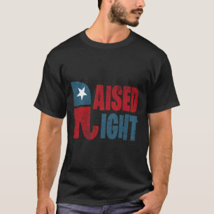 Republikanischer Elefant der Rechten Republikaner T-Shirt