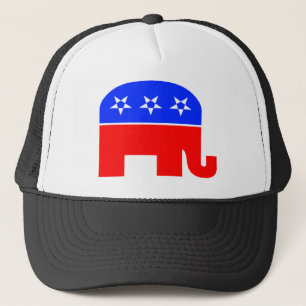 Republikanischer Elefant-Hut Truckerkappe
