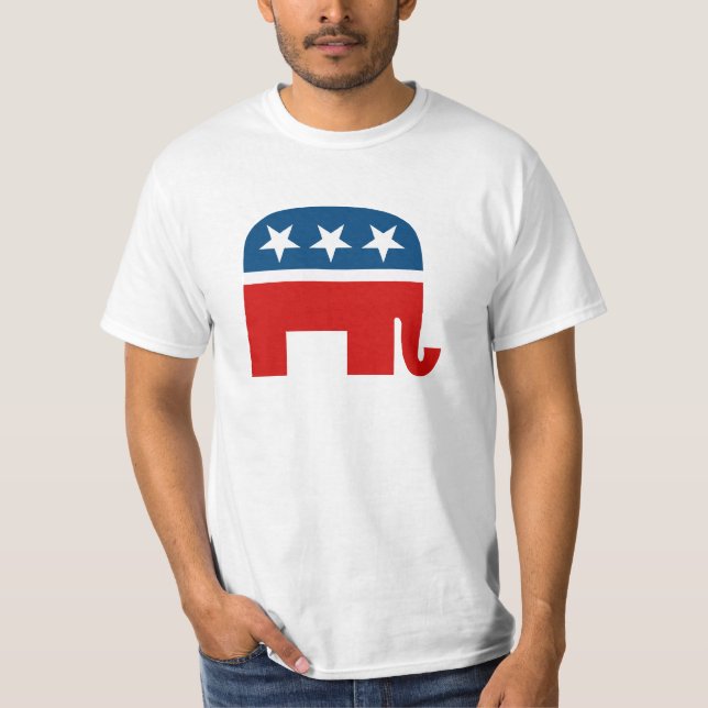 Republikanischer Elefant T-Shirt (Vorderseite)