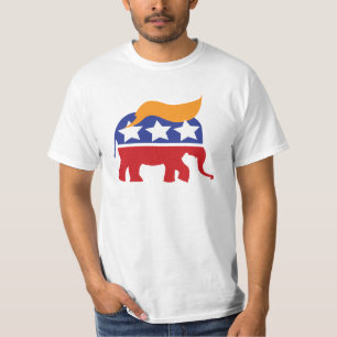 Republikanischer Elefant-T - Shirt Donald Trump