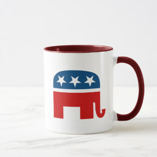 Republikanischer Elefant Tasse