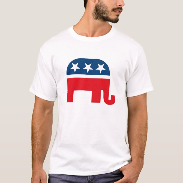 Republikanischer Elephant-T - Shirt (Vorderseite)