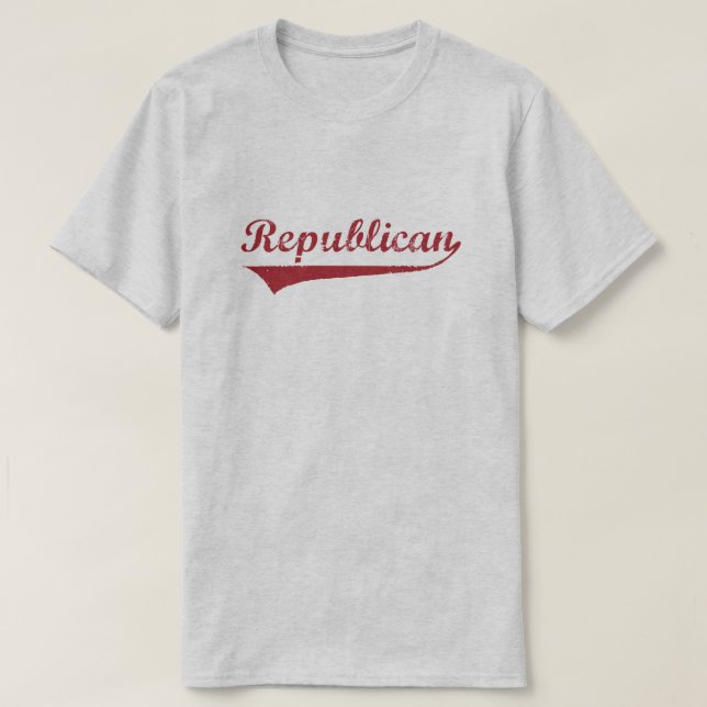 Republikanischer Swash T-Shirt (Design vorne)