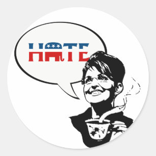 REPUBLIKANISCHES HASSEN RUNDER AUFKLEBER