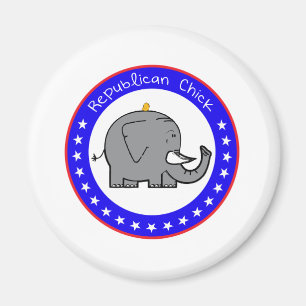 republikanisches Küken Magnet