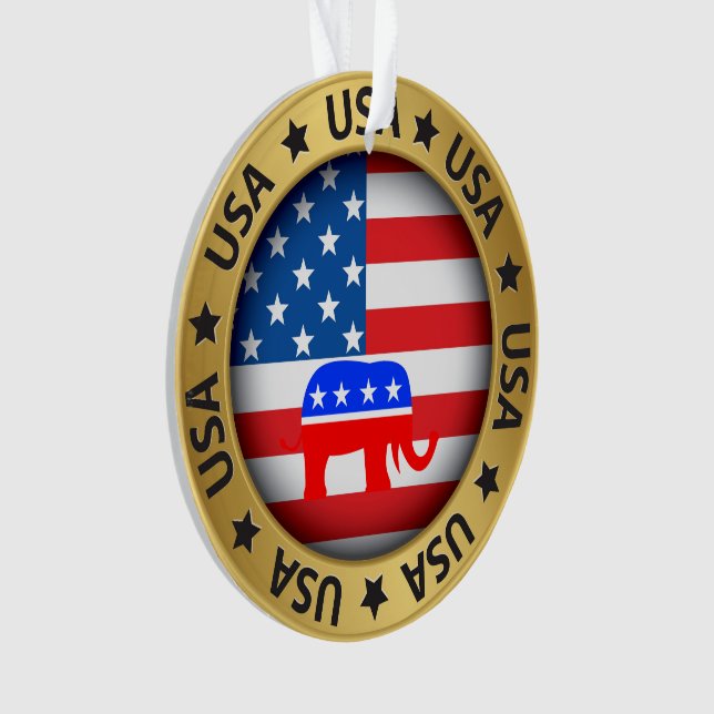 Republikanisches Ornament USA (Vorderseite)