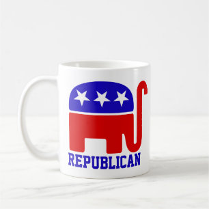 Republikanisches Party Pinocchio Tasse