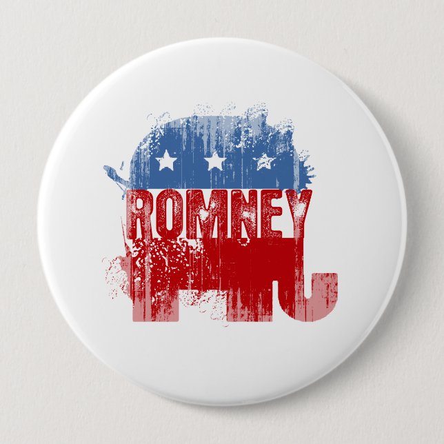 Republikanisches ROMNEY Button (Vorderseite)