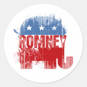 Republikanisches ROMNEY Runder Aufkleber