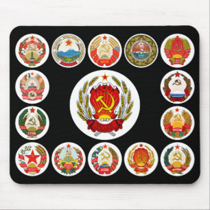 Republiken der sowjetischen Gewerkschaft Mousepad