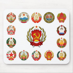 Republiken der sowjetischen Gewerkschaft Mousepad