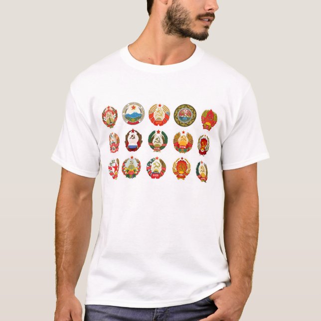 Republiken der Sowjetunion T-Shirt (Vorderseite)