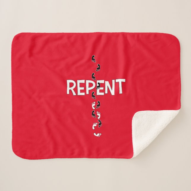 Reputationsfußspuren Sherpadecke (Vorderseite (Horizontal))