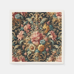 Requiem für Arkana – gothisches florales Design Serviette