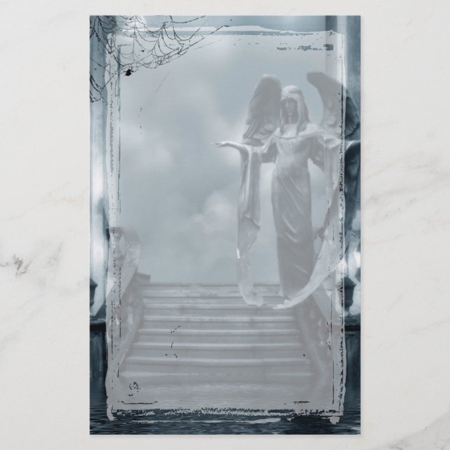 Requiem Gothic Stationery Briefpapier (Vorderseite)