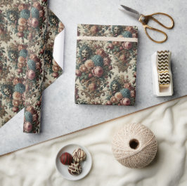 Requiem Rhapsody - Gothic Floral Bandana Geschenkpapier