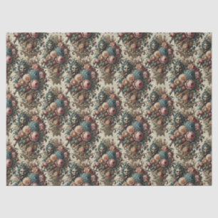 Requiem Rhapsody - Gothic Floral Seidenpapier