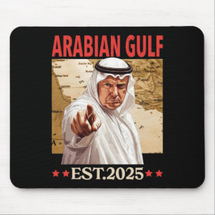 Réro Arabian Golf Golf von Arabien Persischer Golf Mousepad