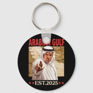 Réro Arabian Golf Golf von Arabien Persischer Golf Schlüsselanhänger