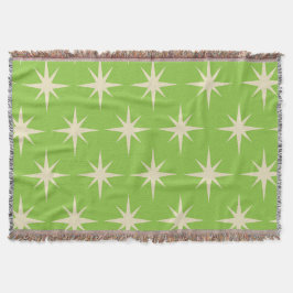 ReRo-Atomstars-Muster auf Lime Green Decke