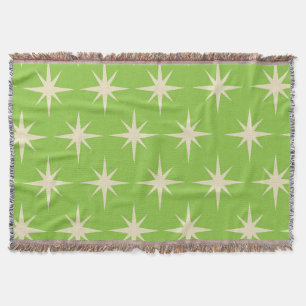 ReRo-Atomstars-Muster auf Lime Green Decke