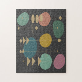 ReRo Atomzeit Mitte Jahrhundert Moderne Puzzle