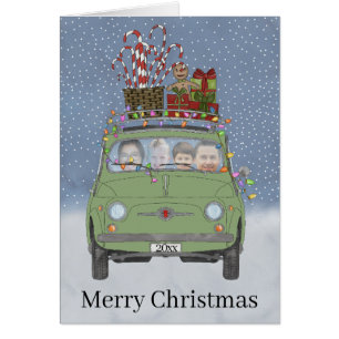 Rero Fiat 500 individuell anpassbare Fotokarte