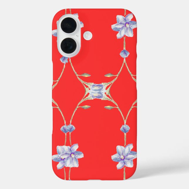 Rès floral iphone case (Rückseite)