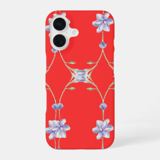 Rès floral iphone case 16 hülle