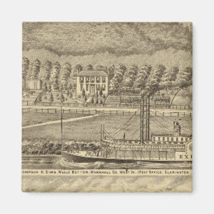 Res of the late Thompson H Sims Magnet