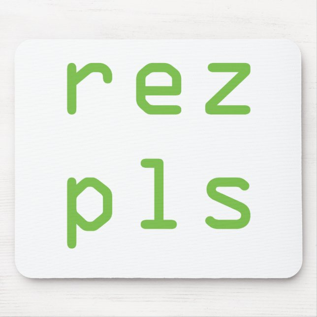 Res pls mousepad (Vorne)