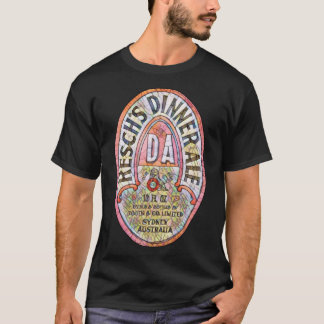 RESCHS DA Bier Etikett Abendessen Ale Dirty Annie T-Shirt