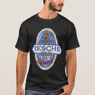 RESCHS PILSENER Bieretikett Junge Familie T-Shirt