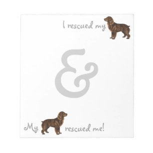 Rescue Boykin Spaniel Notizblock