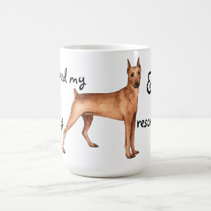 Rescue German Pinscher Kaffeetasse