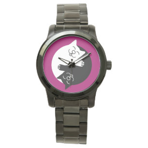 Rescue Katzen Hauskatzen Zubehör und Geschenke Armbanduhr