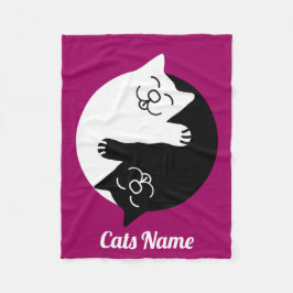 Rescue Katzen Hauskatzen Zubehör und Geschenke Fleecedecke