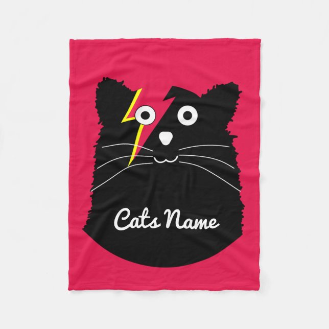 Rescue Katzen Hauskatzen Zubehör und Geschenke Fleecedecke (Vorderseite)