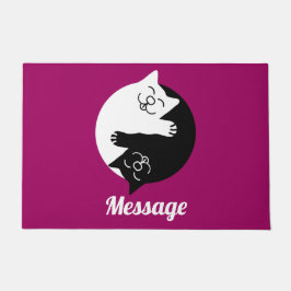 Rescue Katzen Hauskatzen Zubehör und Geschenke Fußmatte