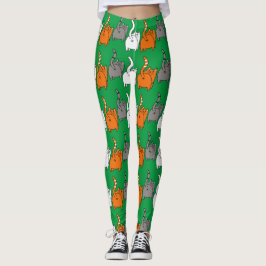 Rescue Katzen Hauskatzen Zubehör und Geschenke Leggings