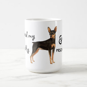 Rescue Miniatur Pinscher Kaffeetasse