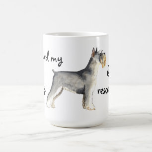 Rescue Miniature Schnauzer Kaffeetasse