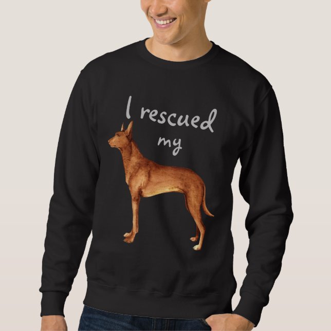 Rescue Pharaoh Hound Sweatshirt (Vorderseite)