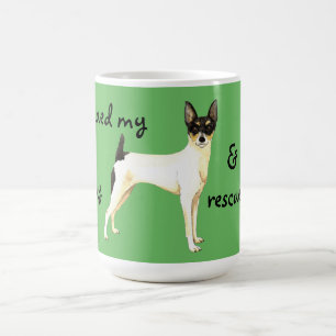 Rescue Toy Fox Terrier Tasse