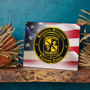 Reserve Officer Training Corps – ROTC Absolvent Fotoplatte