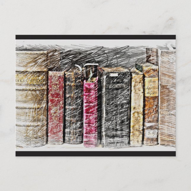 Reservieren Sie Lover Postcard, Book Postcard Postkarte (Vorderseite)