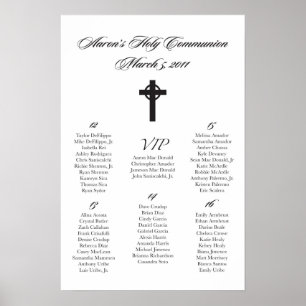 ***RESERVIERT*** für Aarons heilige Kommunion Poster