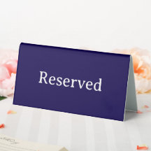 Reserviert | Restaurant Tischreservierung Zelt Sch
