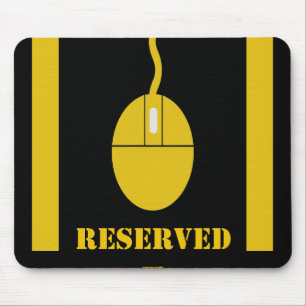 Reserviertes Parken Mousepad